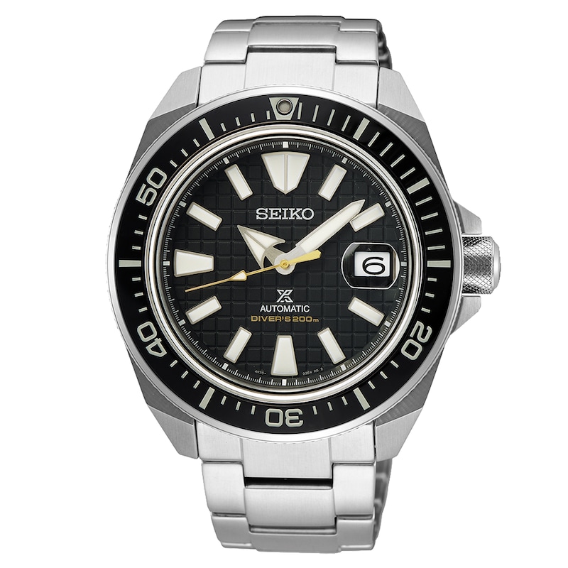 Seiko Prospex King Samurai Stainless Steel Bracelet Watch