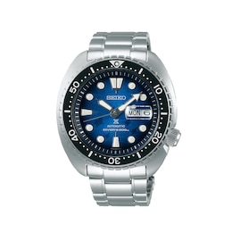 Seiko Prospex Divers Save The Ocean Black Bezel Stainless Steel Watch