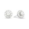 Thumbnail Image 0 of 9ct White Gold 0.33ct Total Diamond Halo Stud Earrings