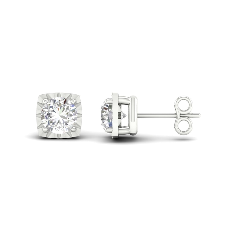 9ct White Gold 0.25ct Diamond Stud Earrings