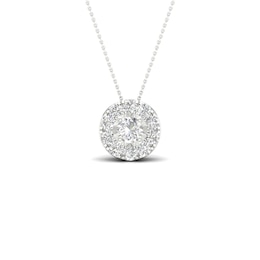 White Gold And Diamond Blossom Négligé Necklace Available For