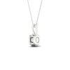Thumbnail Image 2 of 9ct White Gold 0.25ct Diamond Solitaire Pendant
