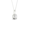 Thumbnail Image 3 of 9ct White Gold 0.25ct Diamond Solitaire Pendant