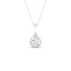 Thumbnail Image 1 of 9ct White Gold 0.25ct Diamond Pear Pendant