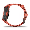 Thumbnail Image 3 of Garmin Instinct Solar GPS Flame Red Silicone Strap Smartwatch