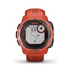Thumbnail Image 7 of Garmin Instinct Solar GPS Flame Red Silicone Strap Smartwatch