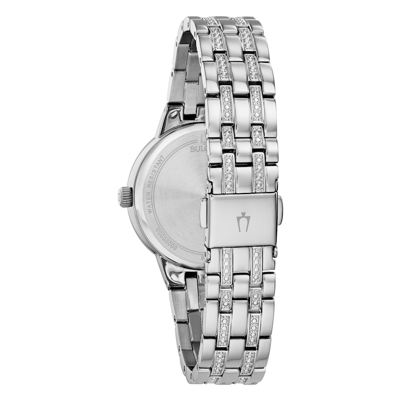 Main Image 3 of Bulova Crystal Phantom Ladies' Blue Dial Bracelet Watch