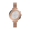 Thumbnail Image 1 of Fossil Monroe Ladies' Rose Gold Tone Hybrid Smartwatch