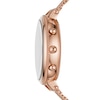 Thumbnail Image 5 of Fossil Monroe Ladies' Rose Gold Tone Hybrid Smartwatch