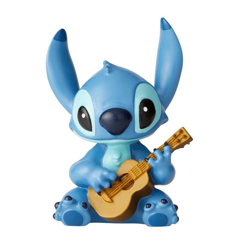 Disney Showcase Stitch With His Guitar Figurine