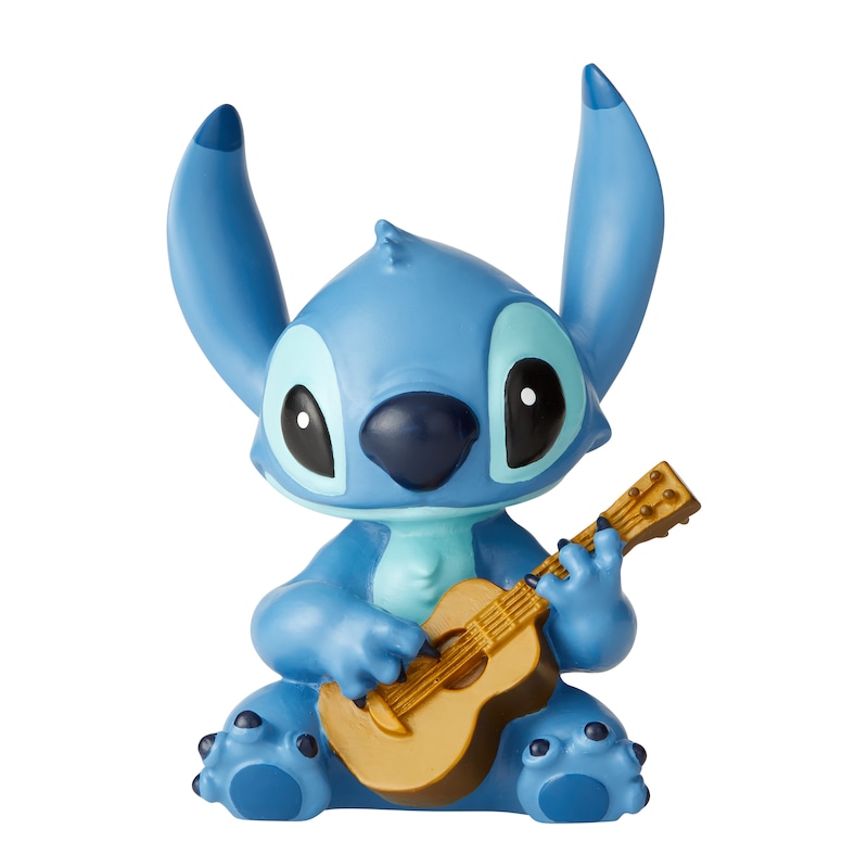 Main Image 3 of Disney Showcase Stitch With His Guitar Figurine