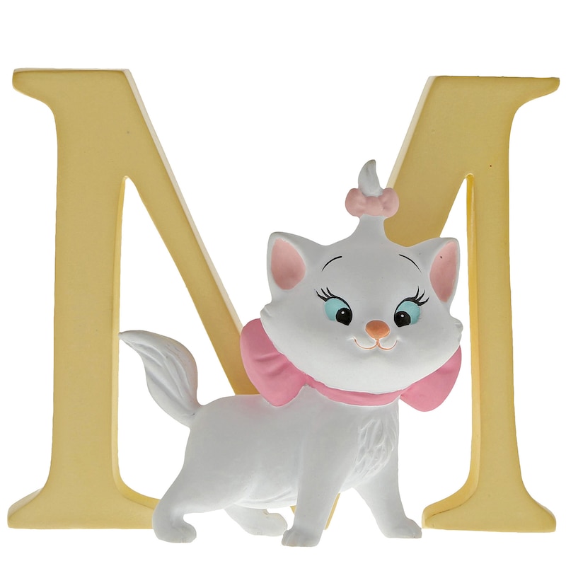 Disney Enchanting Alphabet Marie Ornament - M