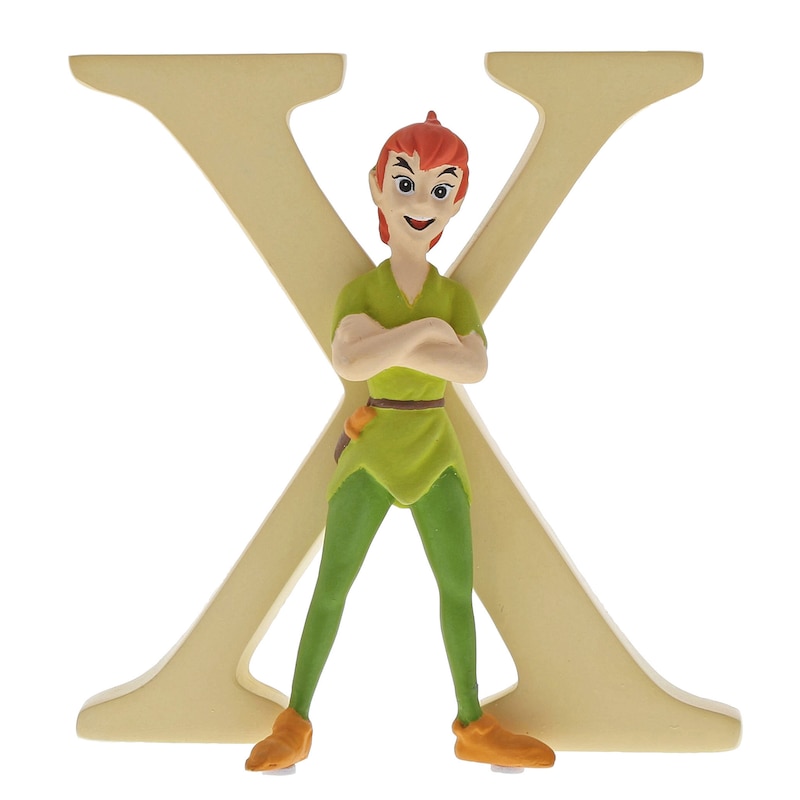Disney Enchanting Alphabet Peter Pan Ornament - X