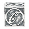 Thumbnail Image 1 of Charmed Memories Sterling Silver C Initial Bead
