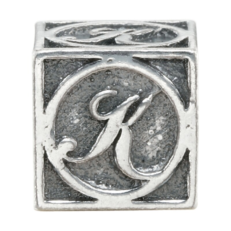 Charmed Memories Sterling Silver K Initial Bead