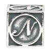 Thumbnail Image 1 of Charmed Memories Sterling Silver N Initial Bead