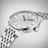 Thumbnail Image 2 of Tissot Le Locle Powermatic Men's White Dial Steel Bracelet Watch