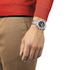 Thumbnail Image 3 of Tissot Sport Chic Men's Black Dial Stainless Steel Bracelet Watch