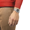 Thumbnail Image 4 of Tissot Sport Chic Men's Black Dial Stainless Steel Bracelet Watch