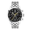 Thumbnail Image 1 of Tissot PRC 200 Chronograph Black Dial Stainless Steel Bracelet Watch