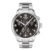 Thumbnail Image 1 of Tissot Chrono XL Men's Black Dial Stainless Steel Bracelet Watch