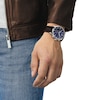 Thumbnail Image 4 of Tissot Chrono XL Men's Dark Brown Leather Strap Watch