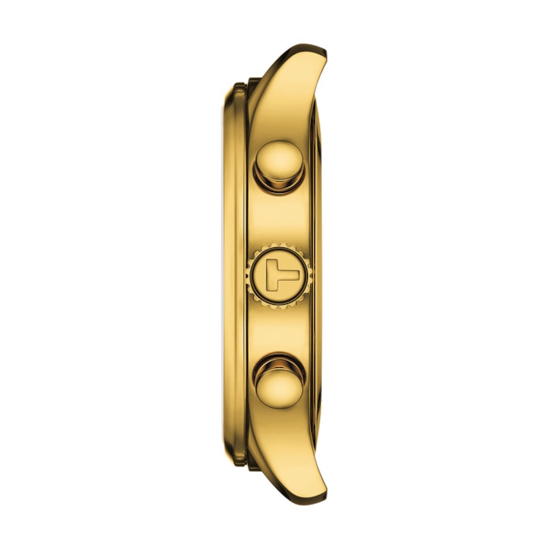 Tissot Chrono XL Classic Yellow Gold Tone Bracelet Watch