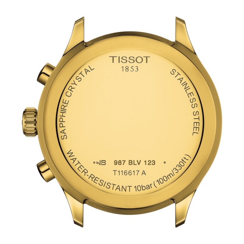 Tissot Chrono XL Classic Yellow Gold Tone Bracelet Watch