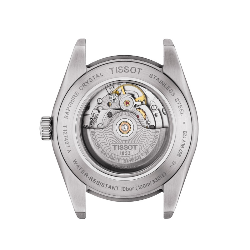 Main Image 3 of Tissot Gentleman Powermatic Stainless Steel Bracelet Watch
