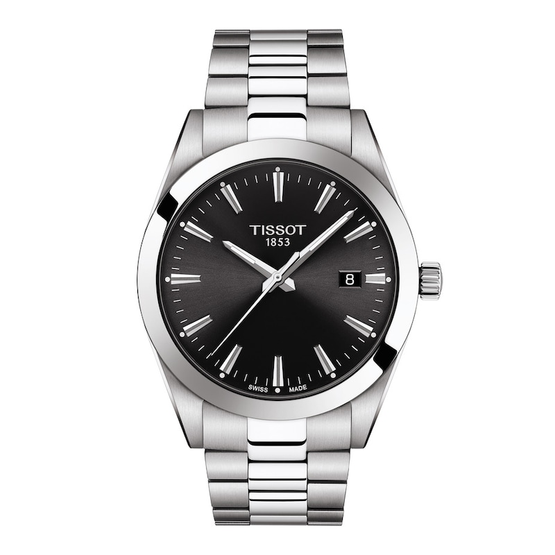 Tissot Gentleman Mens Stainless Steel Bracelet Watch