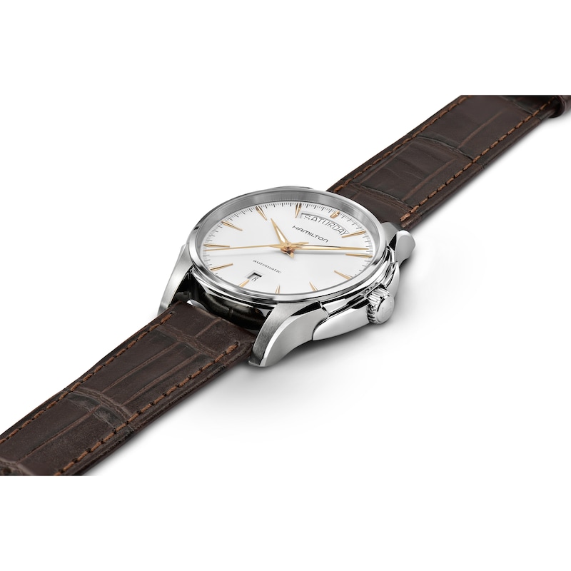 Main Image 3 of Hamilton Jazzmaster Day Date Automatic Strap Watch