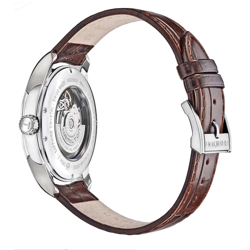 Main Image 4 of Hamilton Jazzmaster Day Date Automatic Strap Watch