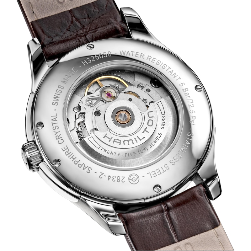 Main Image 5 of Hamilton Jazzmaster Day Date Automatic Strap Watch