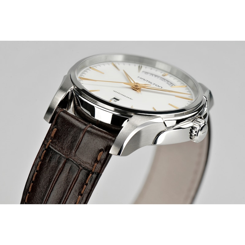 Main Image 7 of Hamilton Jazzmaster Day Date Automatic Strap Watch
