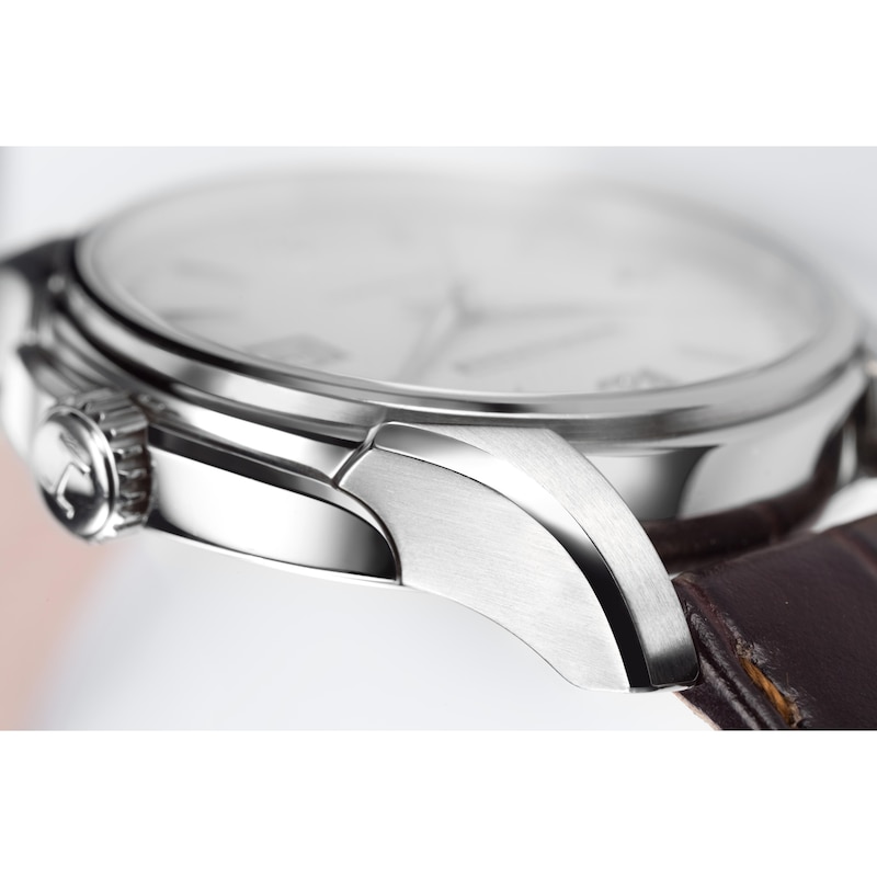 Main Image 5 of Hamilton Jazzmaster Viewmatic Brown Leather Strap Watch