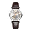 Thumbnail Image 1 of Hamilton Jazzmaster Men's Silver Open Dial Brown Leather Strap Watch