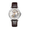 Thumbnail Image 0 of Hamilton Jazzmaster Men's Silver Open Dial Brown Leather Strap Watch