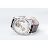 Thumbnail Image 2 of Hamilton Jazzmaster Men's Silver Open Dial Brown Leather Strap Watch