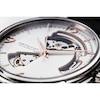 Thumbnail Image 6 of Hamilton Jazzmaster Men's Silver Open Dial Brown Leather Strap Watch