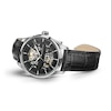Thumbnail Image 2 of Hamilton Jazzmaster Skeleton Black Leather Strap Watch