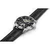 Thumbnail Image 2 of Hamilton Jazzmaster Skeleton Black Leather Strap Watch