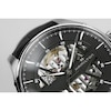Thumbnail Image 4 of Hamilton Jazzmaster Skeleton Black Leather Strap Watch