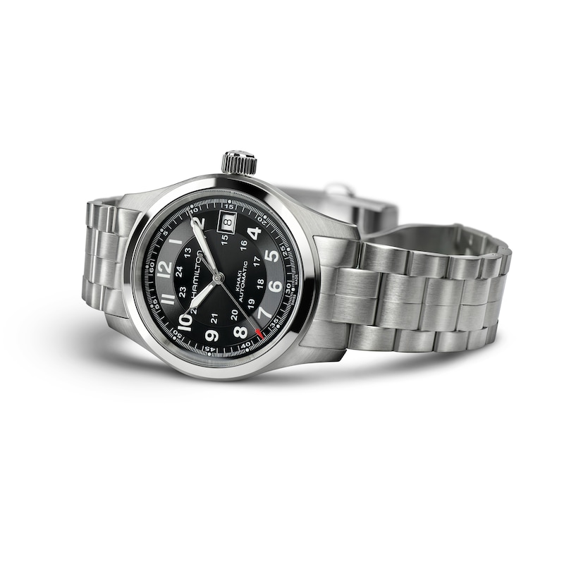 Main Image 2 of Hamilton Khaki Field Auto Stainless Steel Bracelet Watch