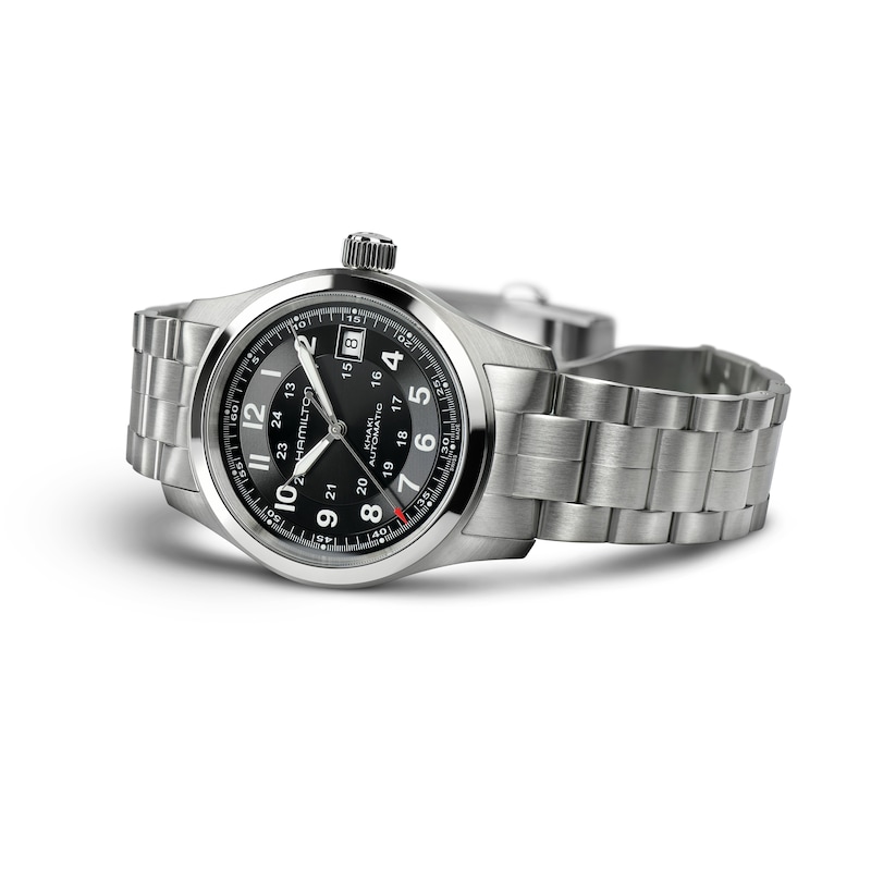 Hamilton Khaki Field Auto Stainless Steel Bracelet Watch