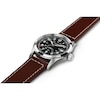 Thumbnail Image 3 of Hamilton Khaki Field Auto Brown Leather Strap Watch