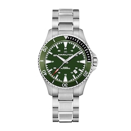 Hamilton Khaki Navy Scuba Stainless Steel Bracelet Watch