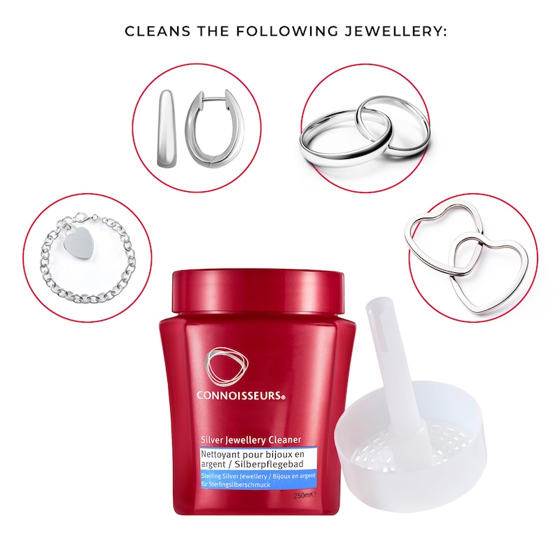 Main Image 5 of Connoisseurs Sterling Silver Jewellery Cleaner