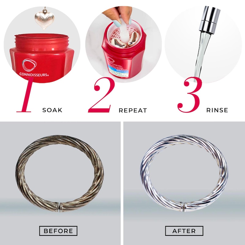 Main Image 6 of Connoisseurs Sterling Silver Jewellery Cleaner
