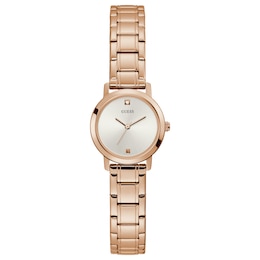 Guess Mini Nova Ladies' Rose Gold Tone Bracelet Watch