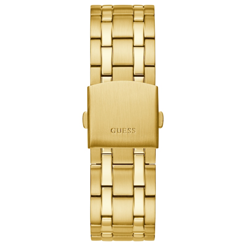 Main Image 3 of Guess Continental Men's Chrono Dial Gold Tone Bracelet Watch